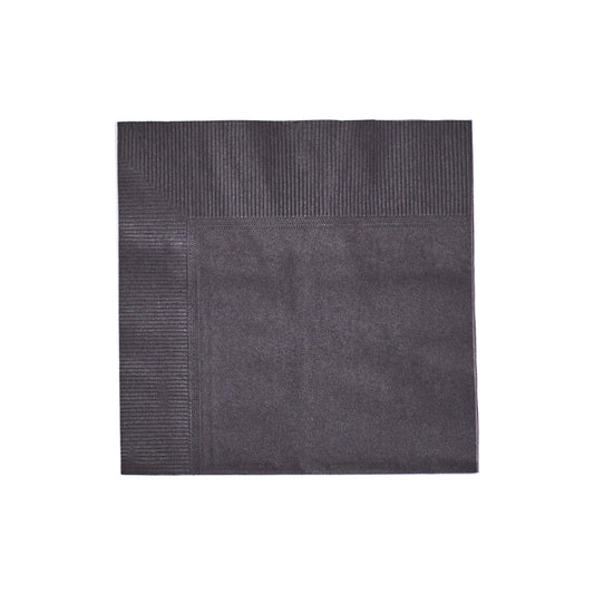 Beverage Napkin Black 10 x 10 2Ply (1,000/pcs) Karat
