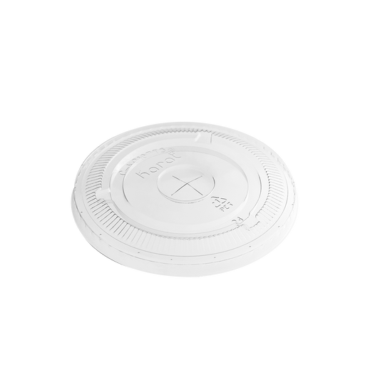 KARAT 107MM PET FLAT LIDS - 500 CT