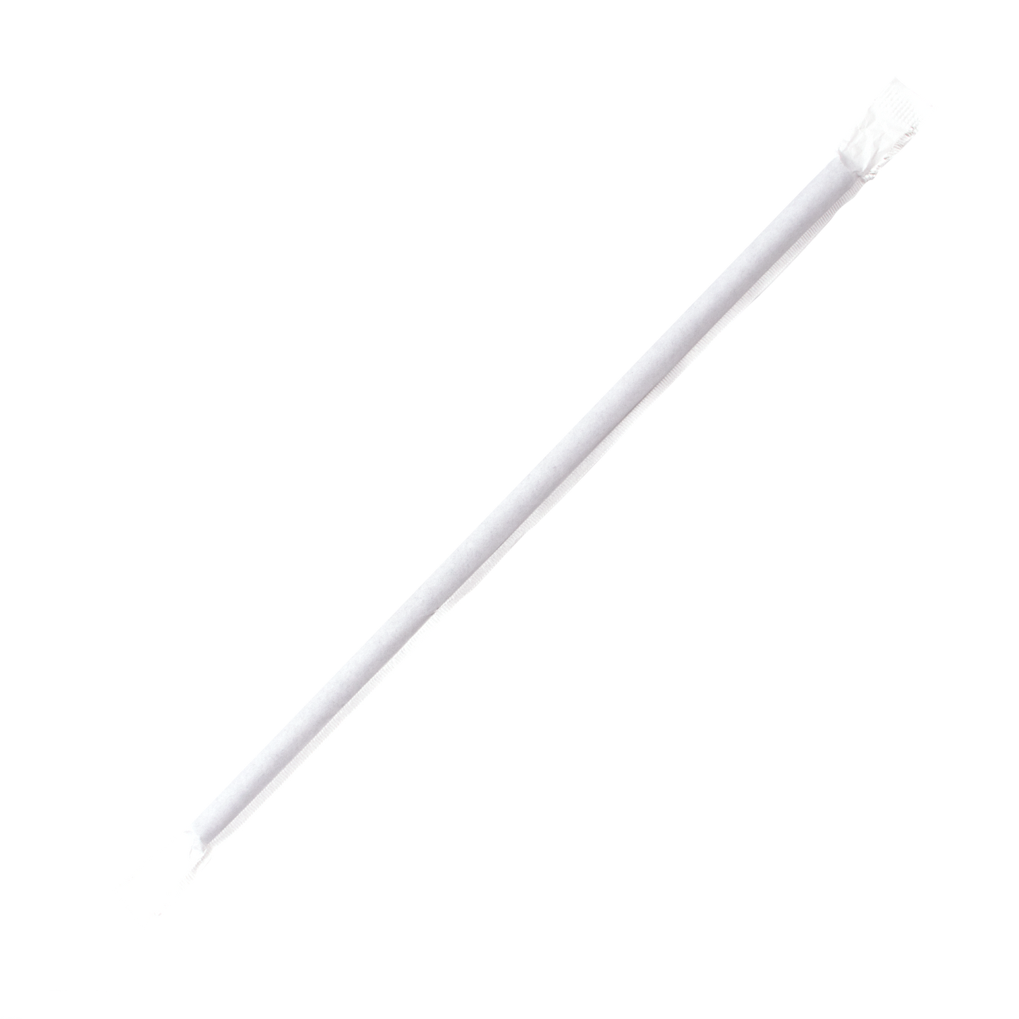 KARAT 7.75'' JUMBO STRAWS (5MM) PAPER WRAPPED - BLACK - 12,000 CT, C9090 (BLACK)
