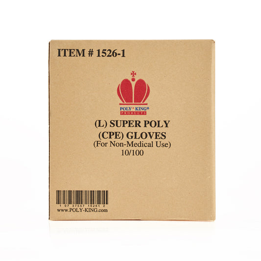 Poly Glove Large Premium LDPE 1,000/cs