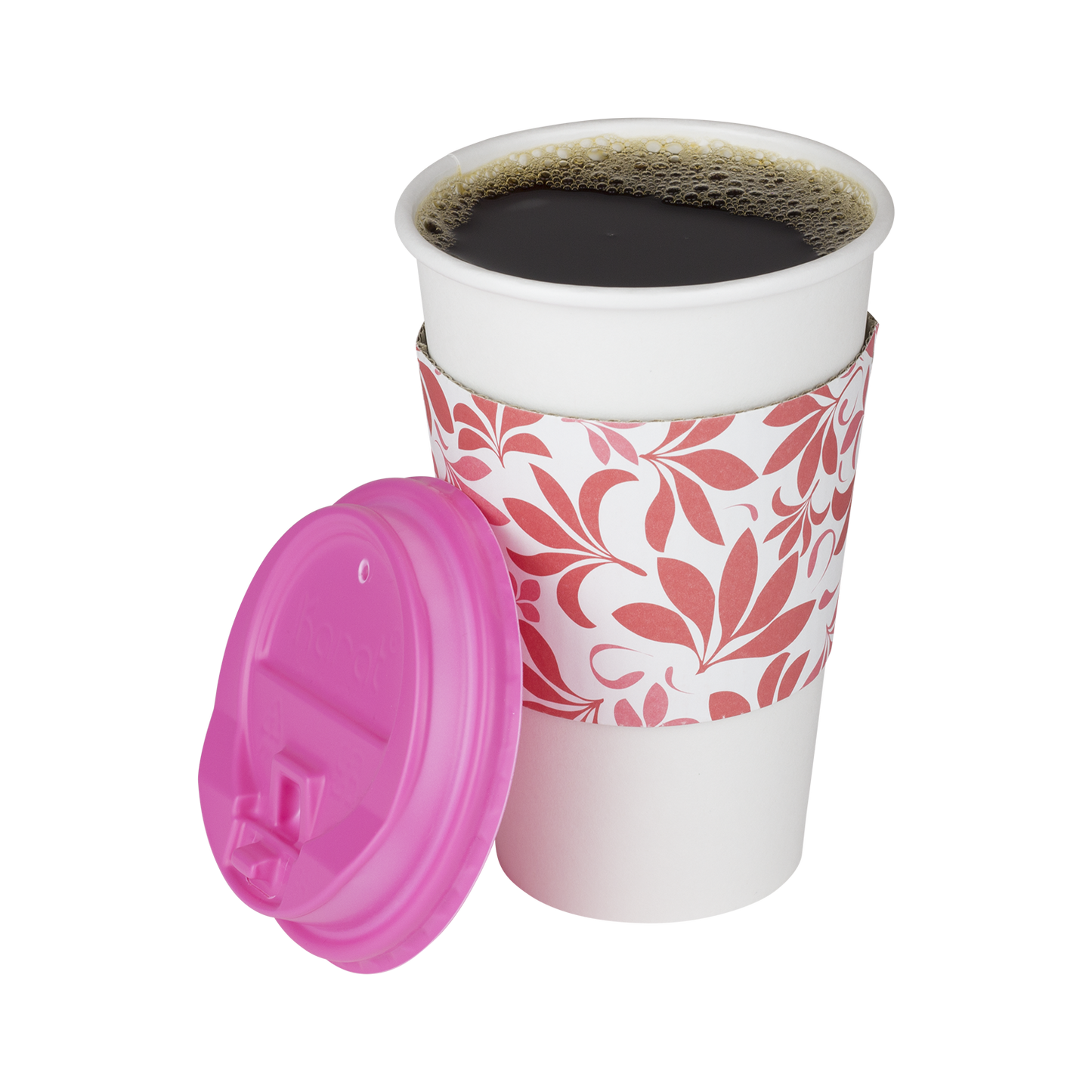 16OZ PAPER HOT CUPS - WHITE (90MM) - 1,000 CT