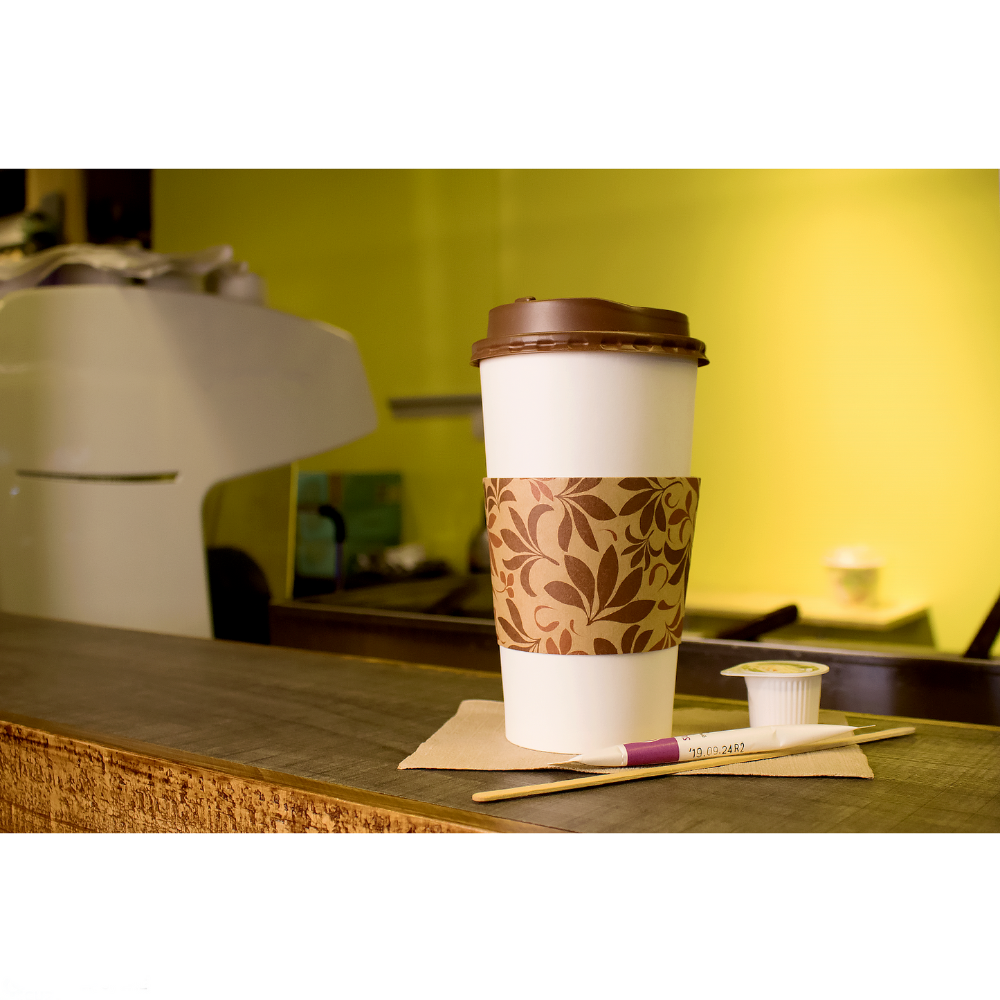 20OZ PAPER HOT CUPS - WHITE - 1,000 CT