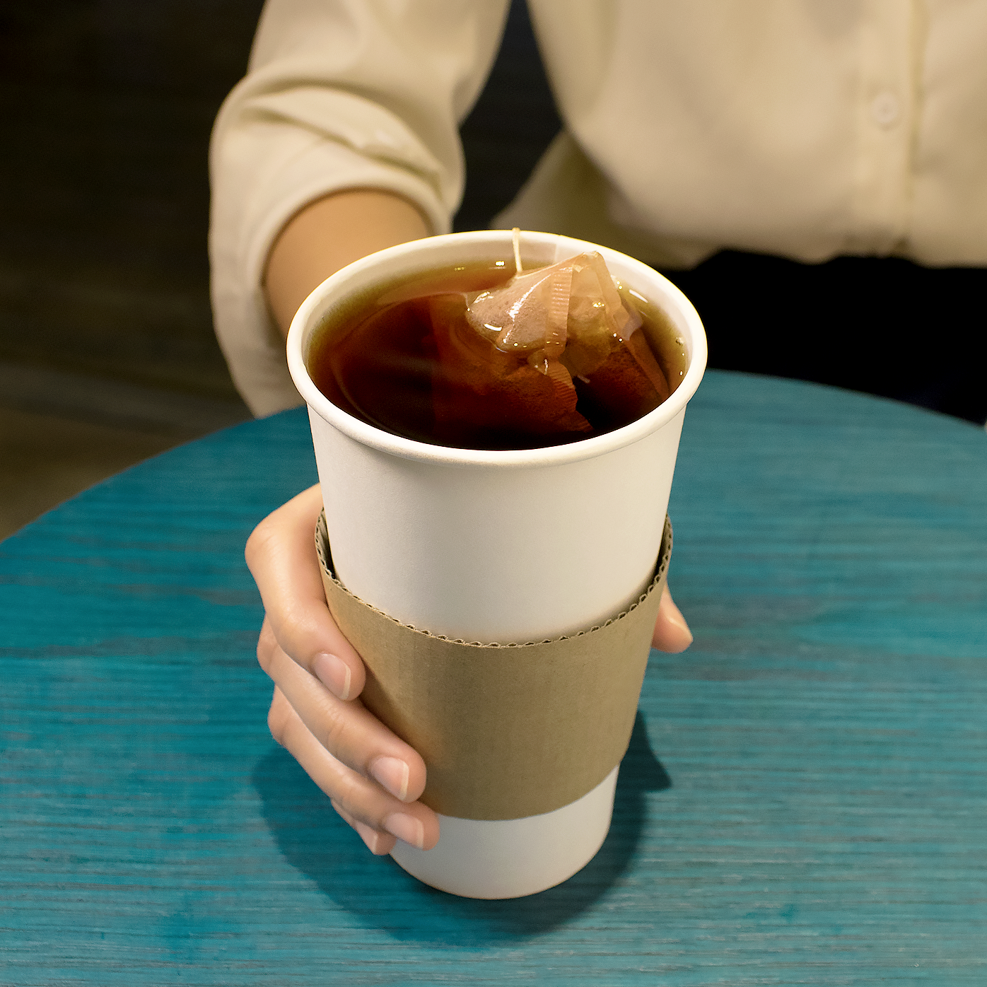 20OZ PAPER HOT CUPS - WHITE - 1,000 CT