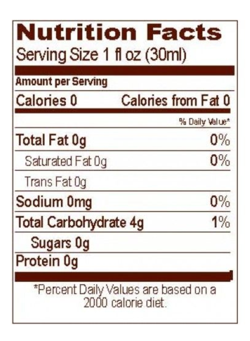 Monin Sugar Free Vanilla Syrup