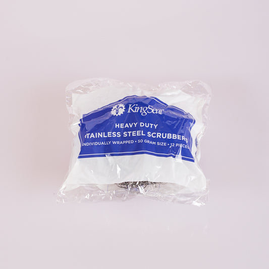 Stainless Steel Scrubber 50g Gray 6/12