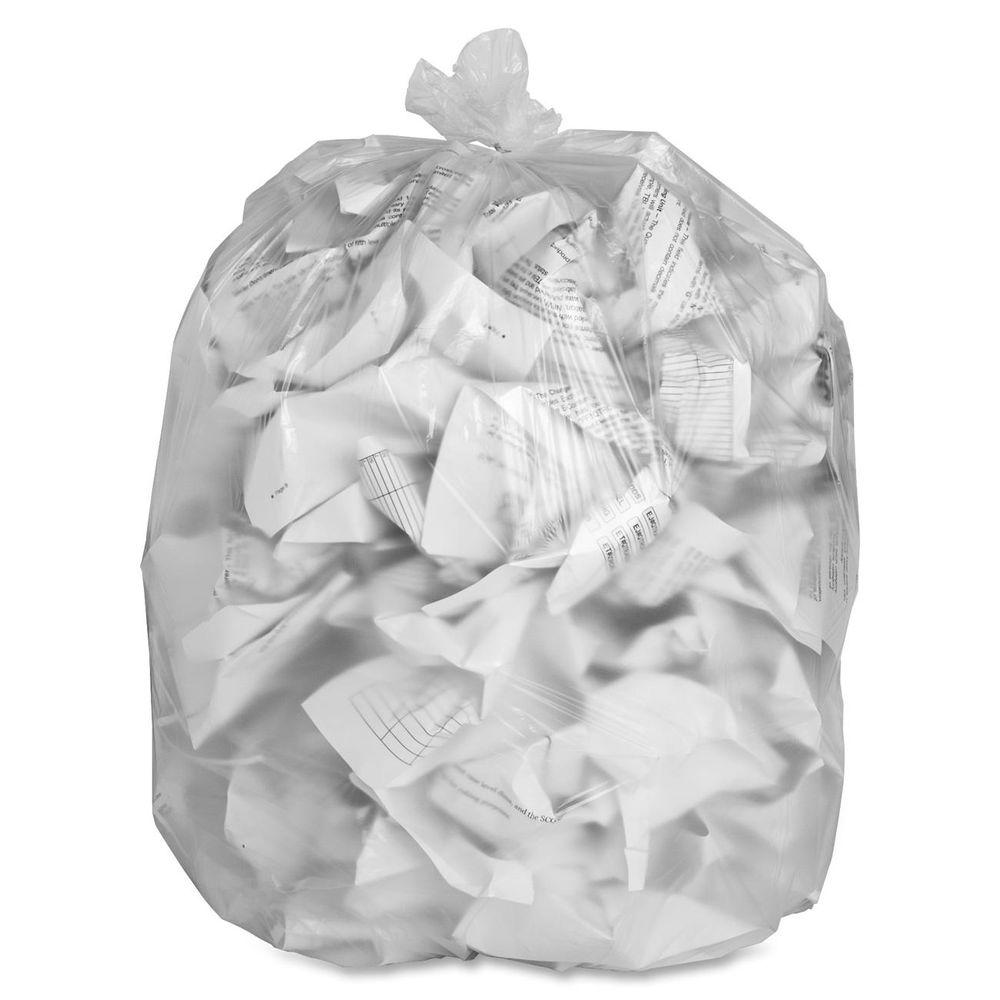 Trash Can Liner Clear 33 x 40 x 14~16mic (250/cs)
