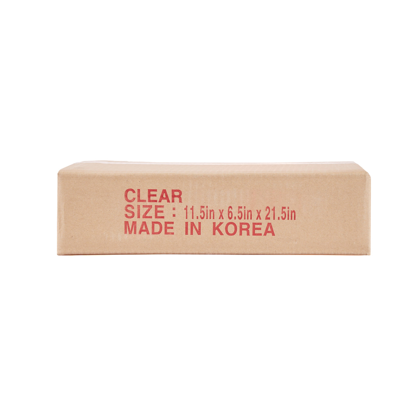 T-Shirts Bag Clear (12x7x22)