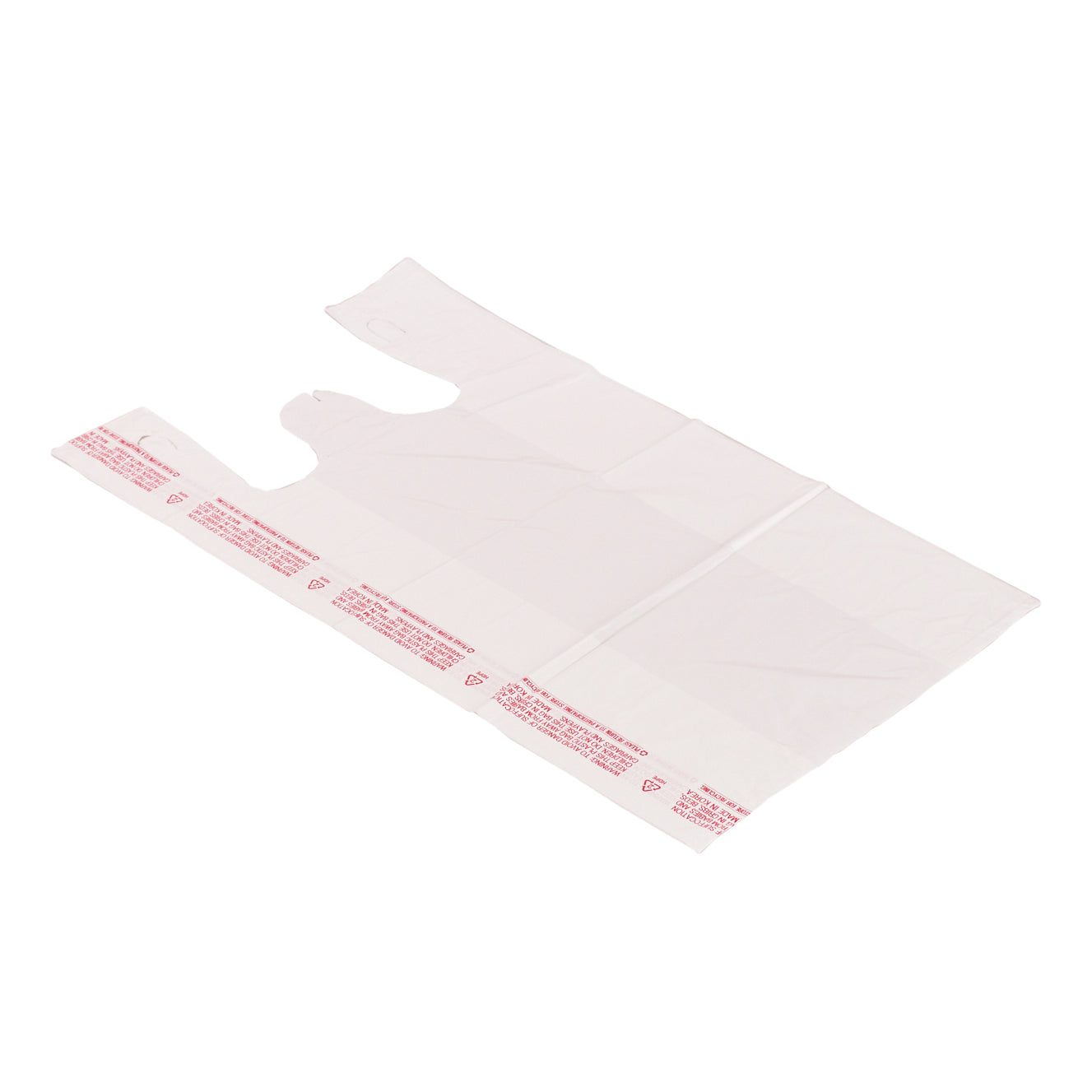 T-Shirts Bag White EMBO (12x7x22) 17 Mic