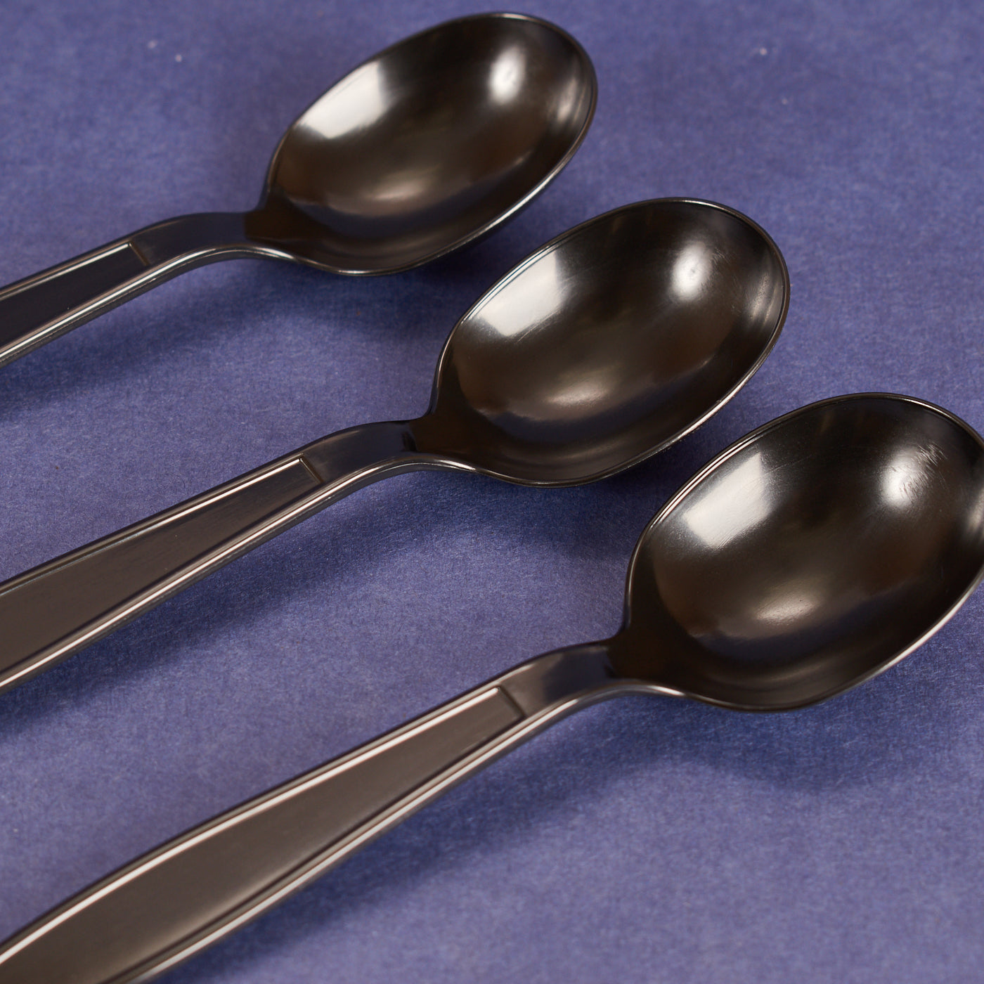 Soup Spoon, Extra Heavy Weight/Black (1000/cs)_PP