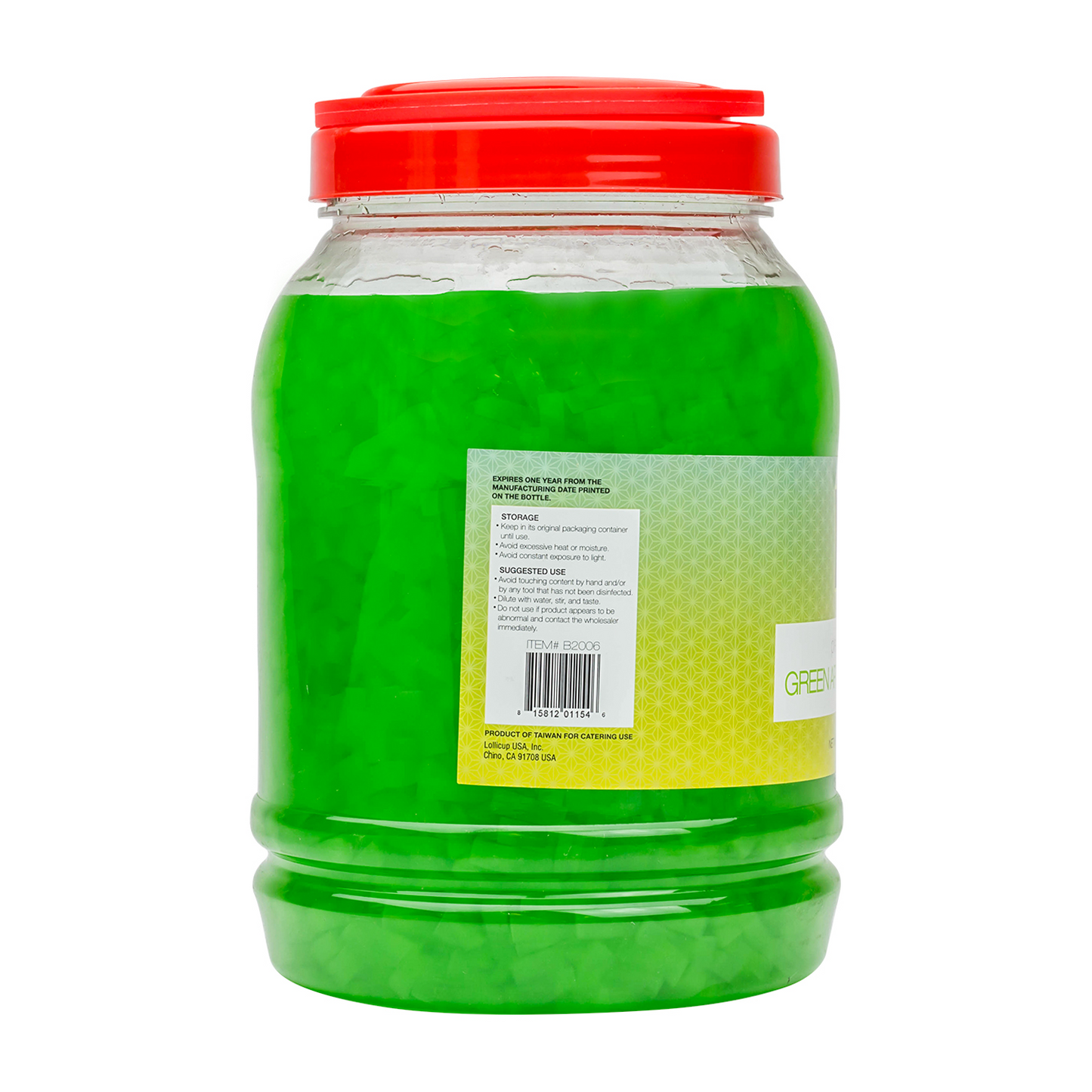 Green Apple Coconut Jelly