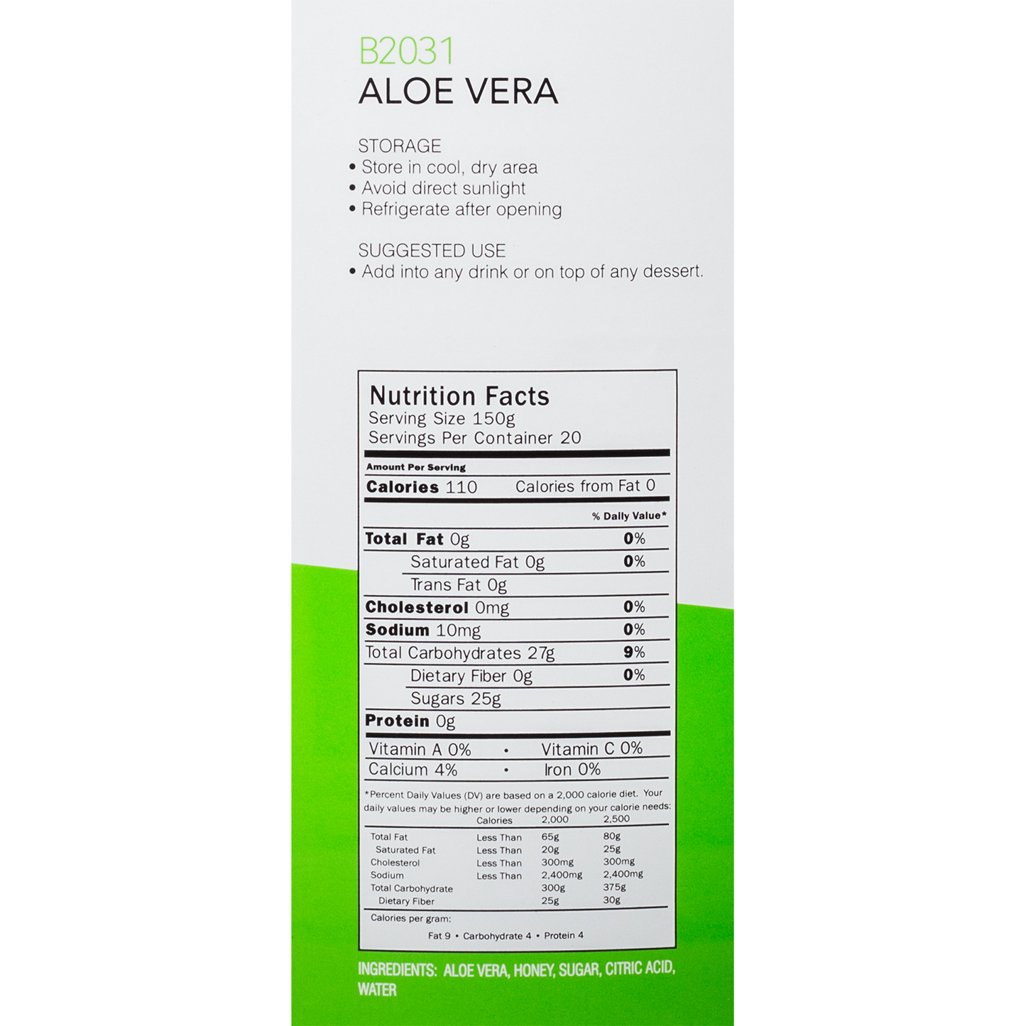 Aloe Vera Jelly