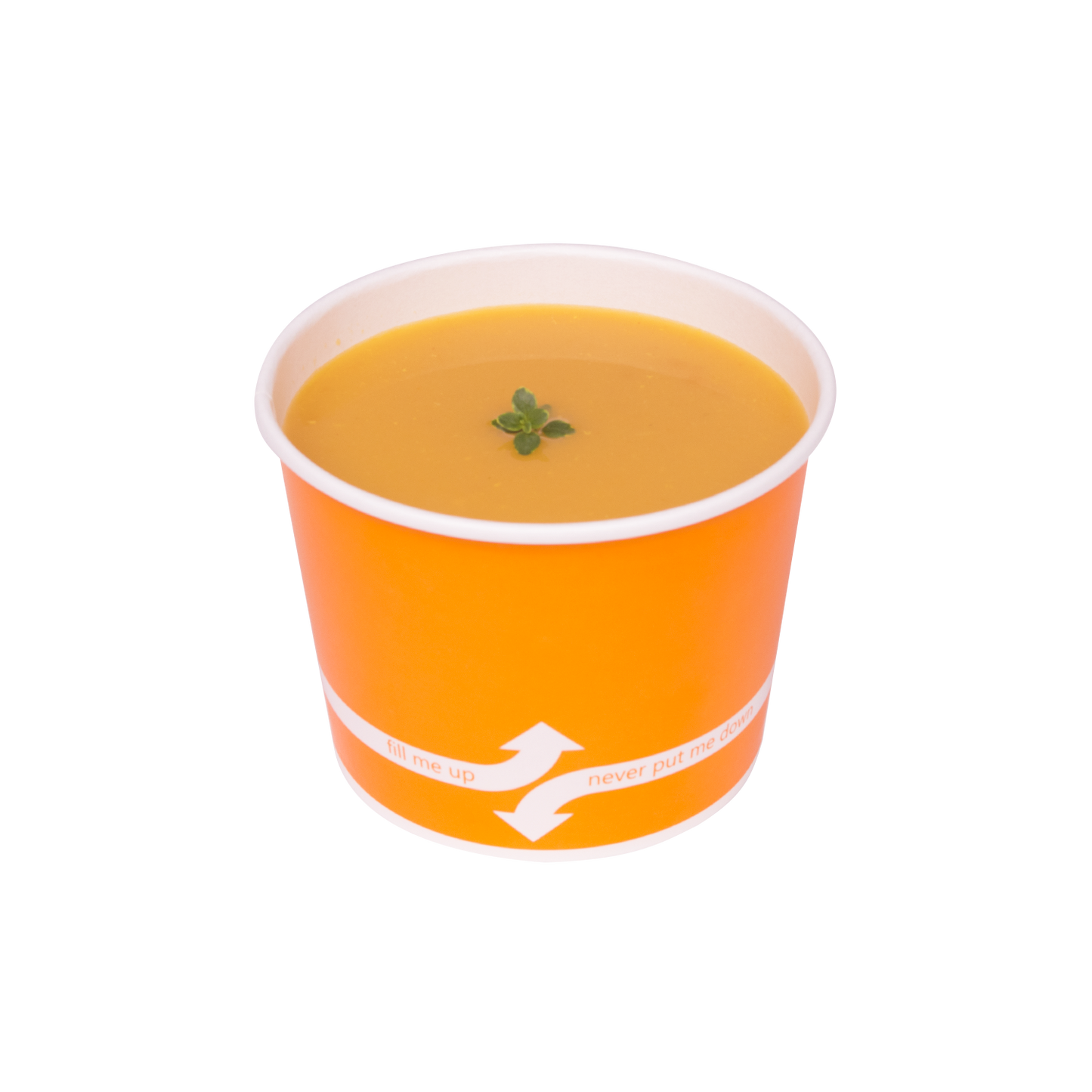 16oz Food Container "Orange"