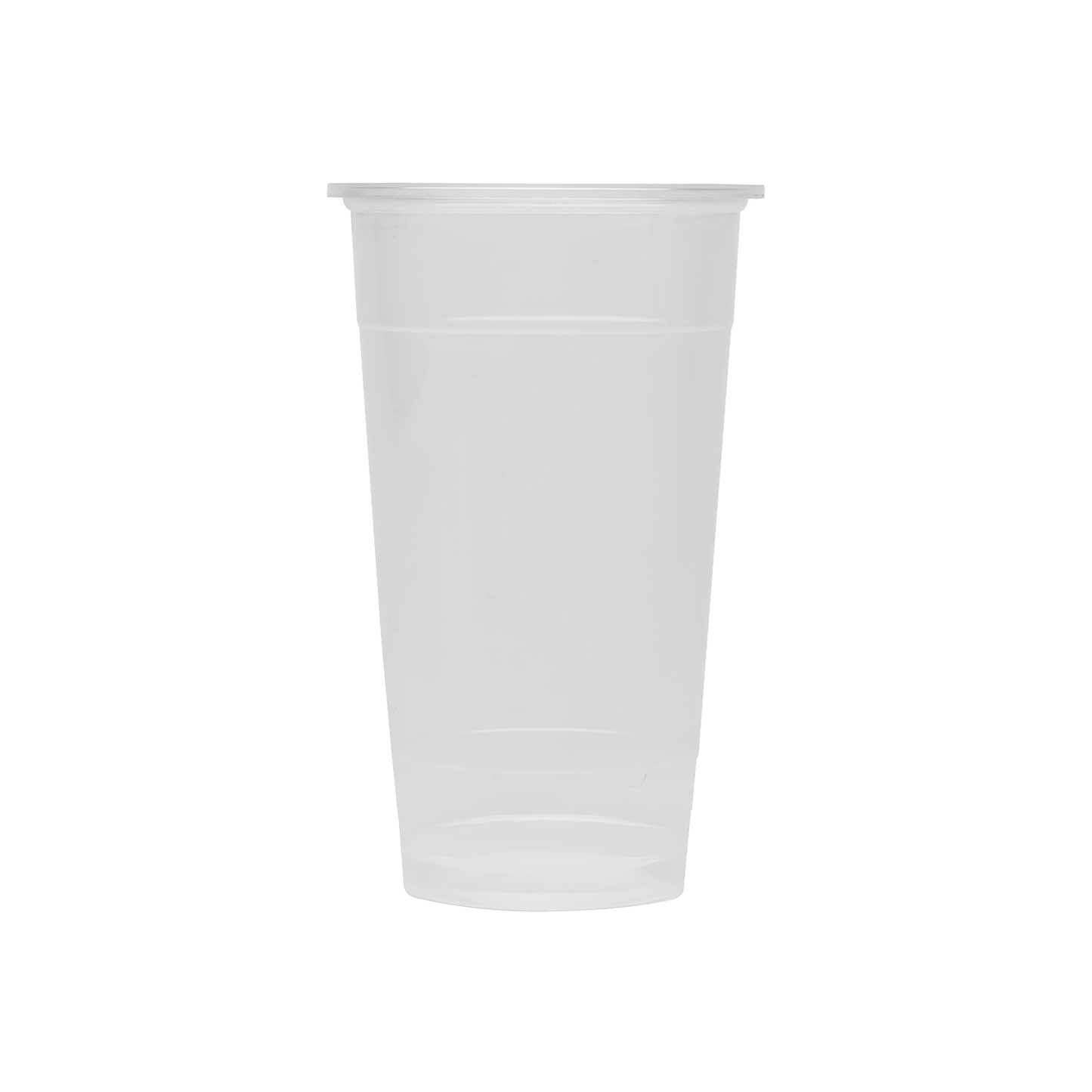 700cc (24oz) Clear PP Cup Modern Cups U-rim (1,000/cs)