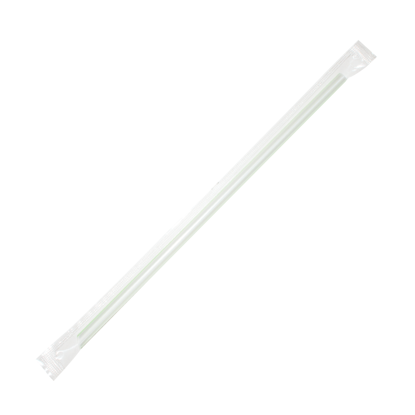 KARAT 7.5'' JUMBO STRAWS (5MM) POLY WRAPPED - MIXED STRIPED COLORS - 8,000 CT, C9006