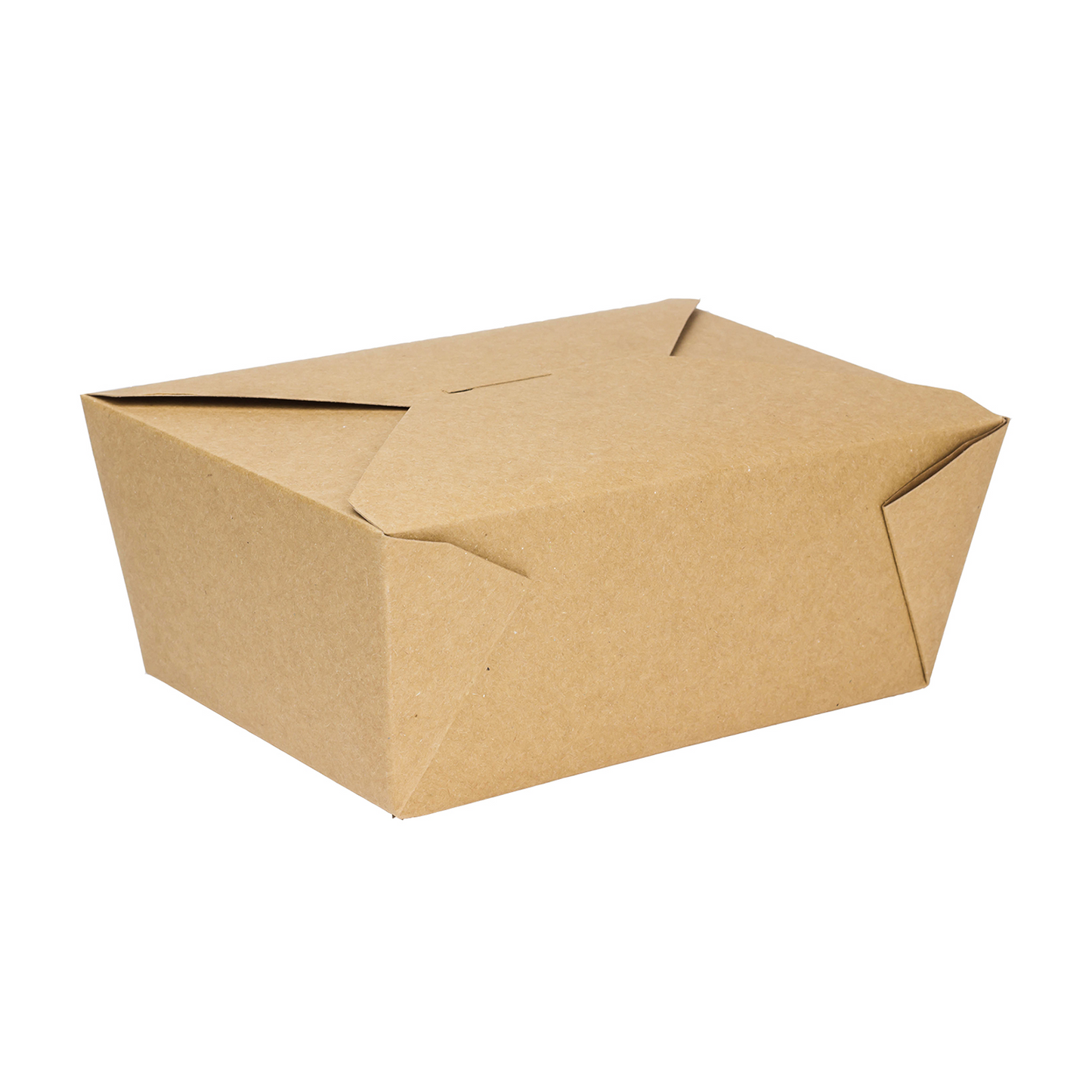 #4 Kraft Fold-To-Go Box 110oz 160ct