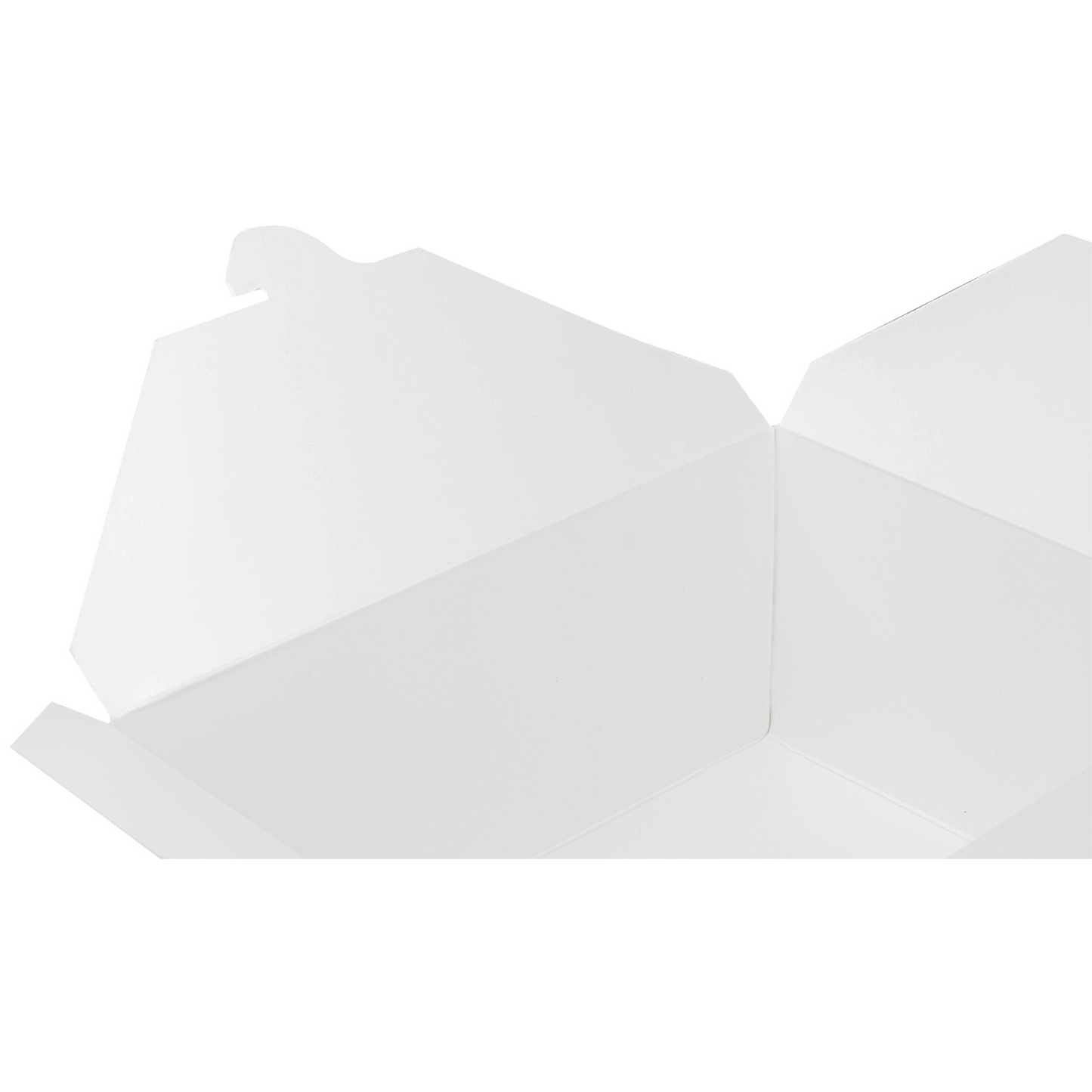 #4 White Fold-To-Go Box 110oz 160ct