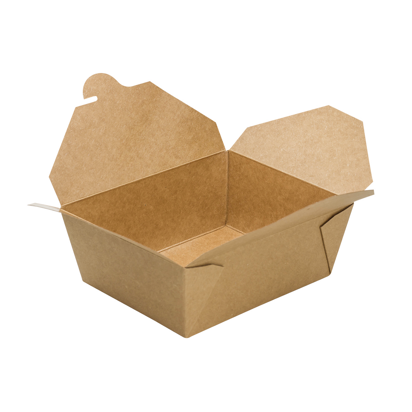 #8 Kraft Fold-To-Go Box 48oz 300ct