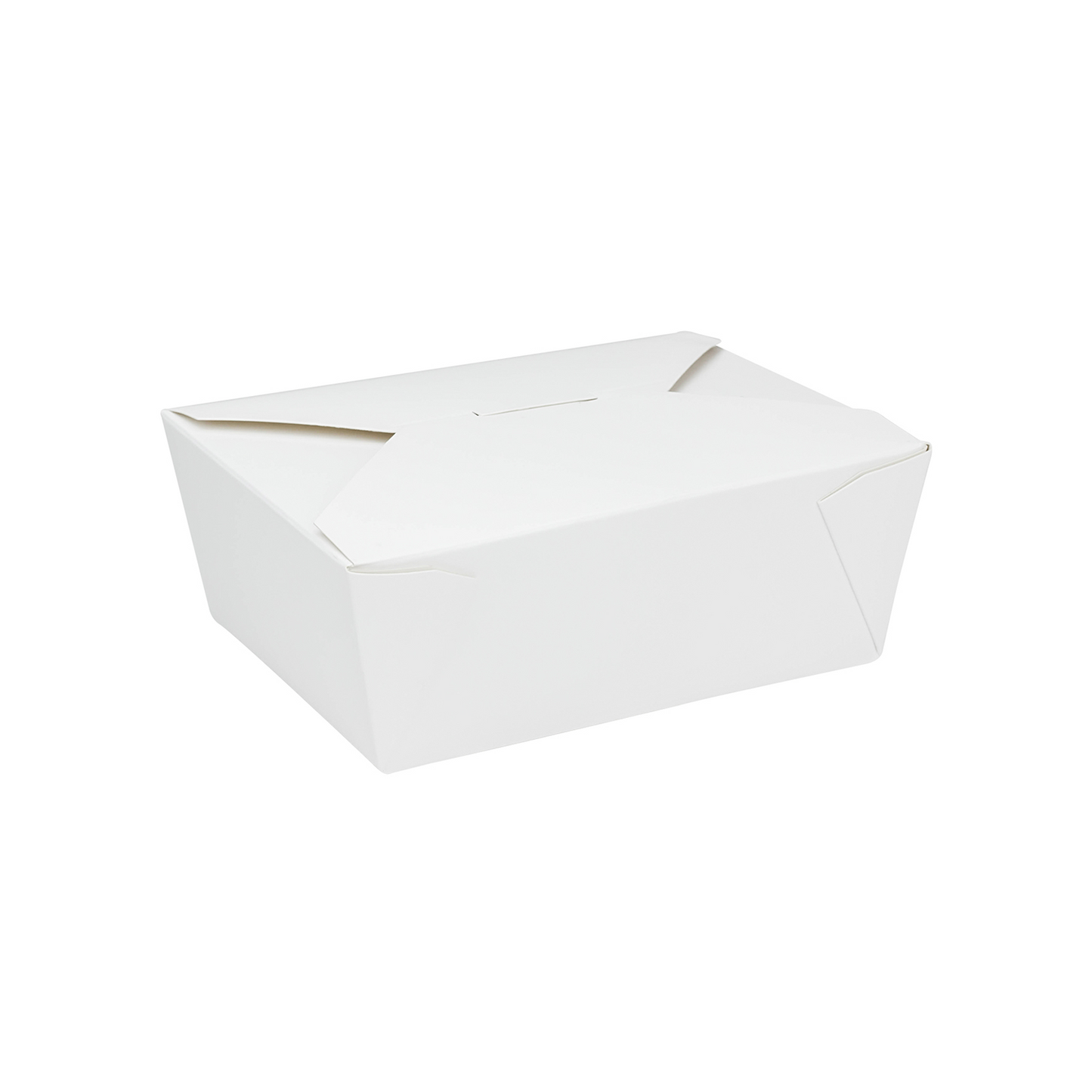 #8 White Fold-To-Go Box 48oz 300ct