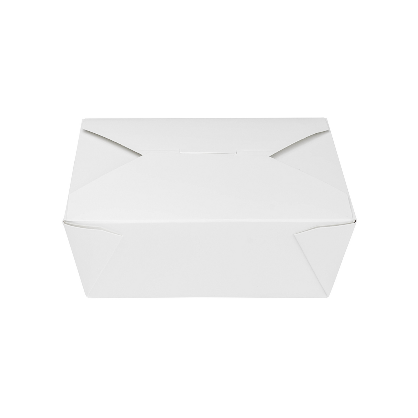 #8 White Fold-To-Go Box 48oz 300ct