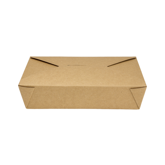 #2 Kraft Fold-To-Go Box 54oz 200ct