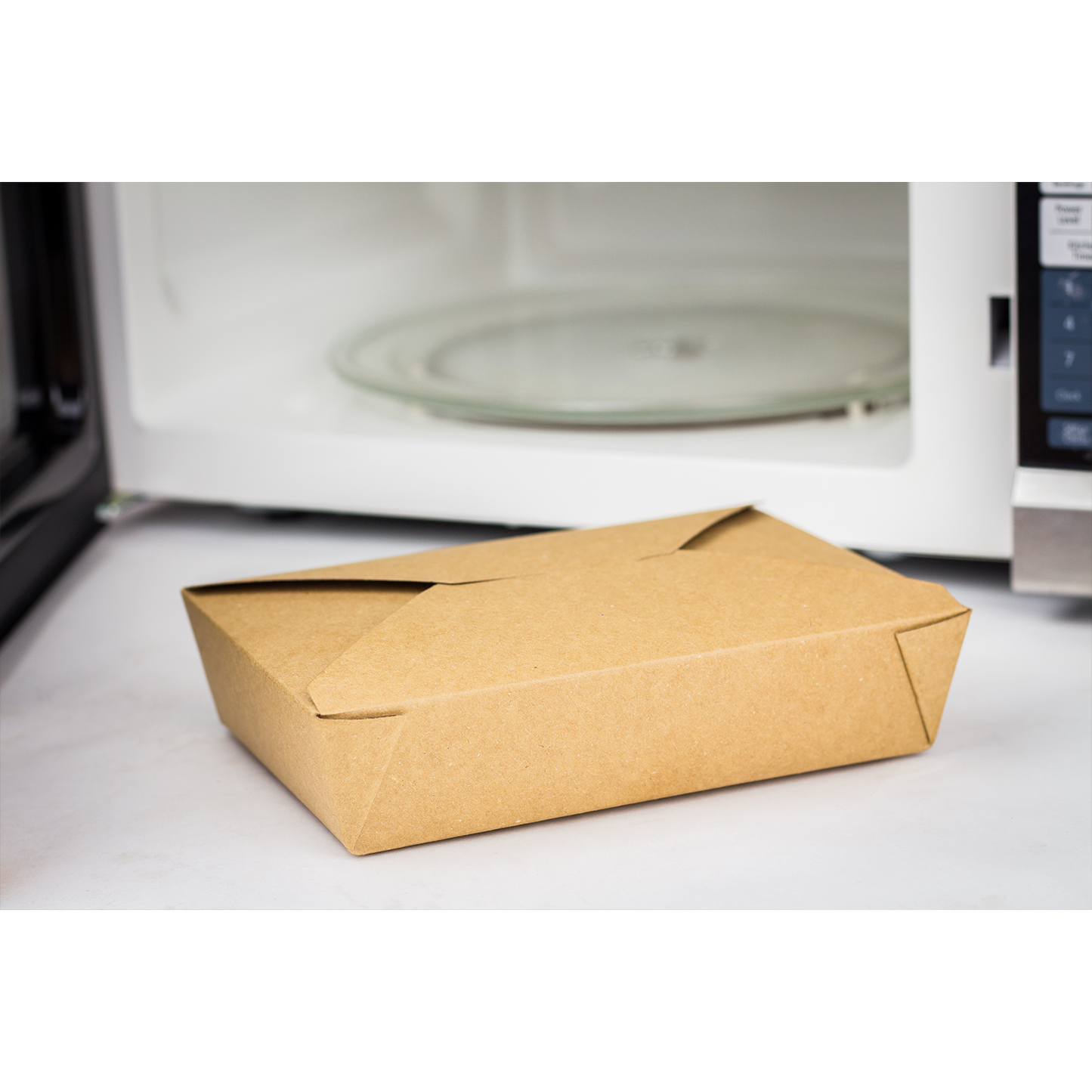 #2 Kraft Fold-To-Go Box 54oz 200ct