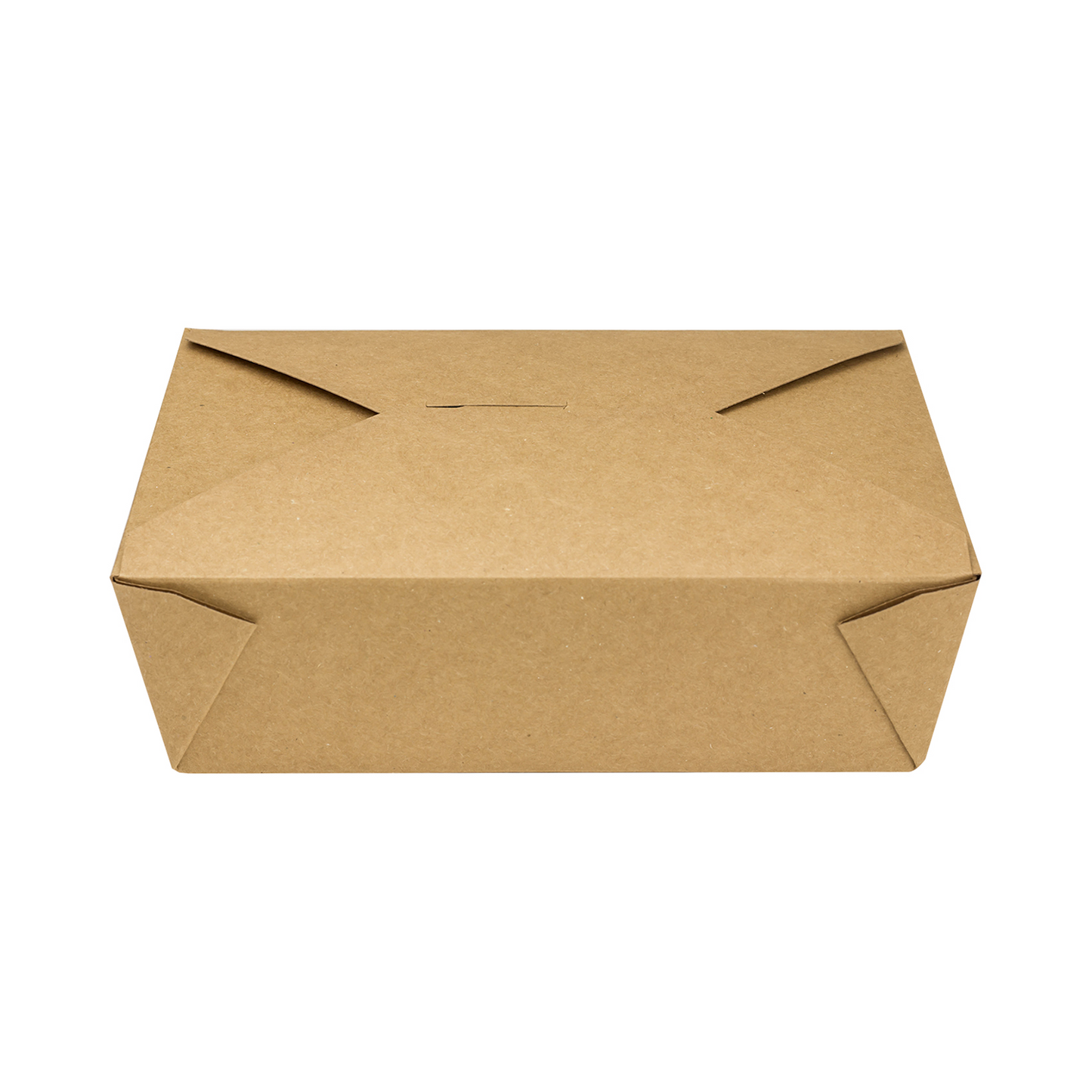#3 Kraft Fold-To-Go Box 76oz 200ct