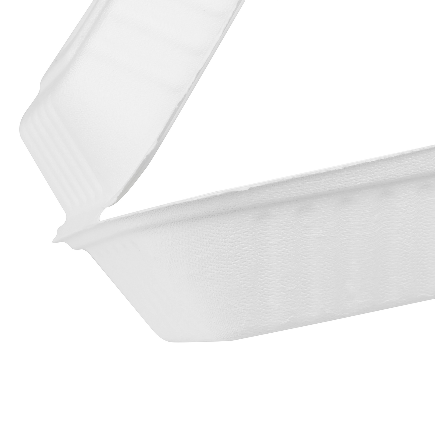 6"x6" Bagasse Hinged Container