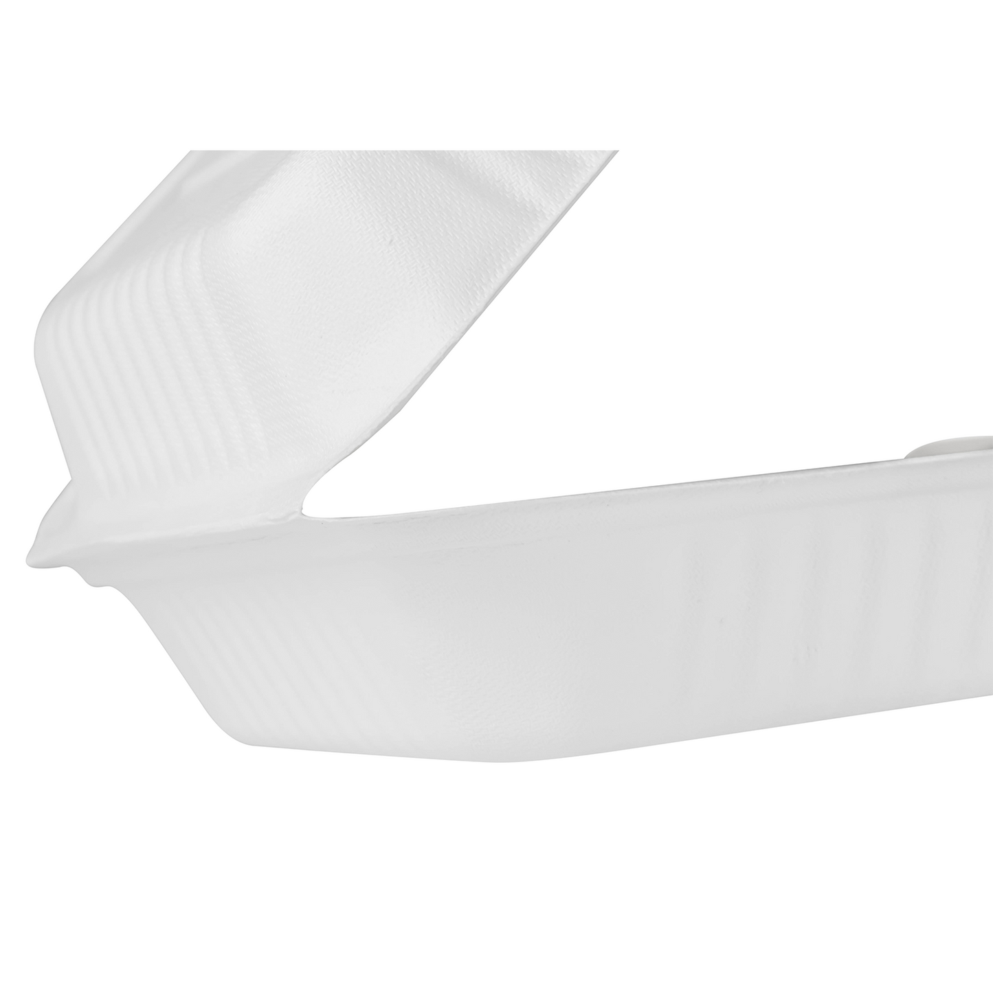 9"x9" Bagasse Hinged Container