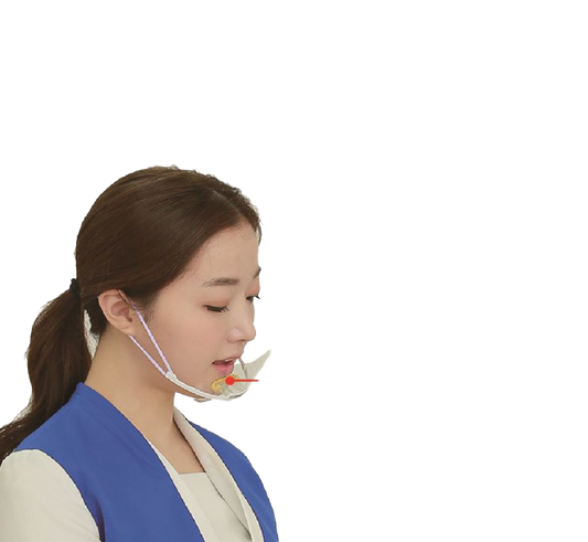 Mouth Shield Anti-Fog Clear Plastic Mouth Cover (Reusable)