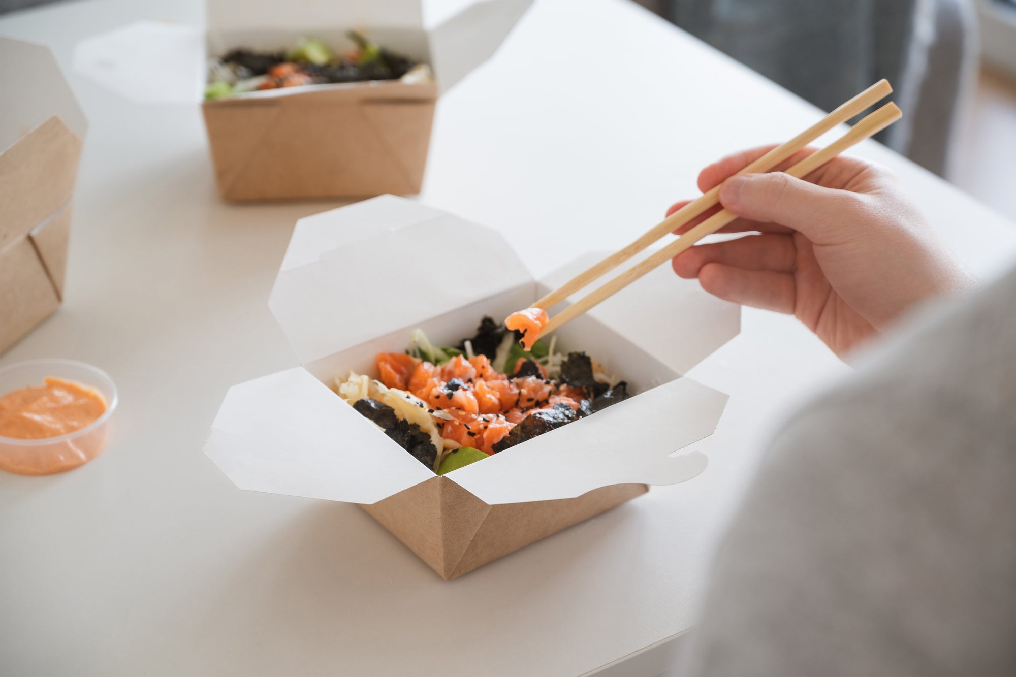 Fold-To-Go Containers for Effortless Takeout