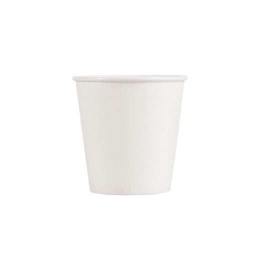 6.5OZ PAPER HOT CUPS - WHITE - 1,000 CT