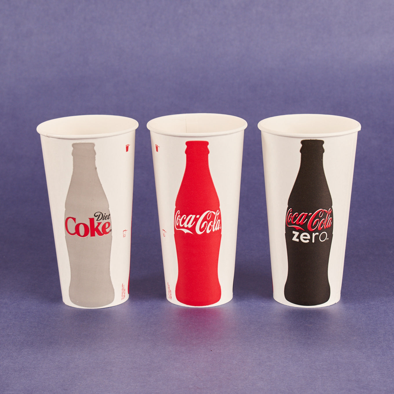 22oz Paper Cold Cups - Coca Cola (90MM) - (1,000/cs), C-KCP22 (Coke)