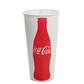 22oz Paper Cold Cups - Coca Cola (90MM) - (1,000/cs), C-KCP22 (Coke)