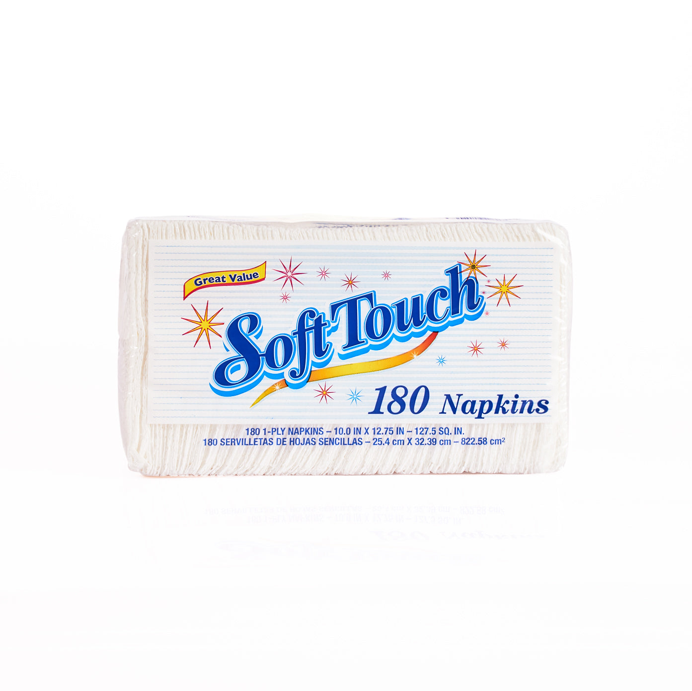 Lunch Napkin 10 x 12.75 1 Ply White (2880/cs) Soft Touch