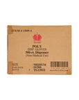 Poly Glove 1509-1 Medium 500ps/10box