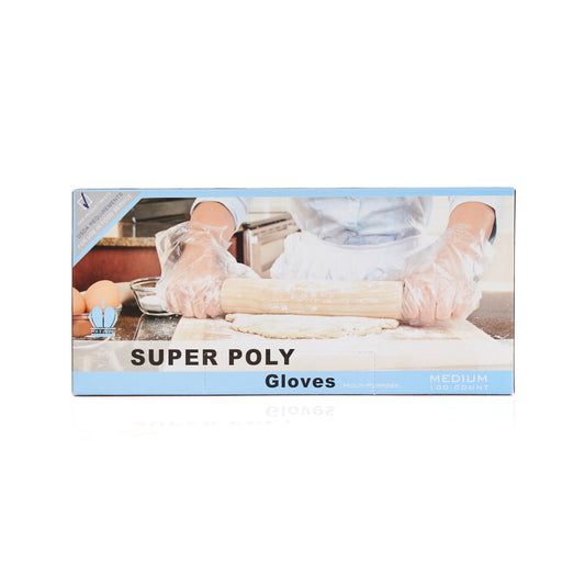 Poly Glove Medium Premium LDPE 1,000/cs