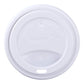 SIPPER DOME LIDS FOR 10OZ ~ 24OZ HOT CUPS WHITE (1,000/CS)
