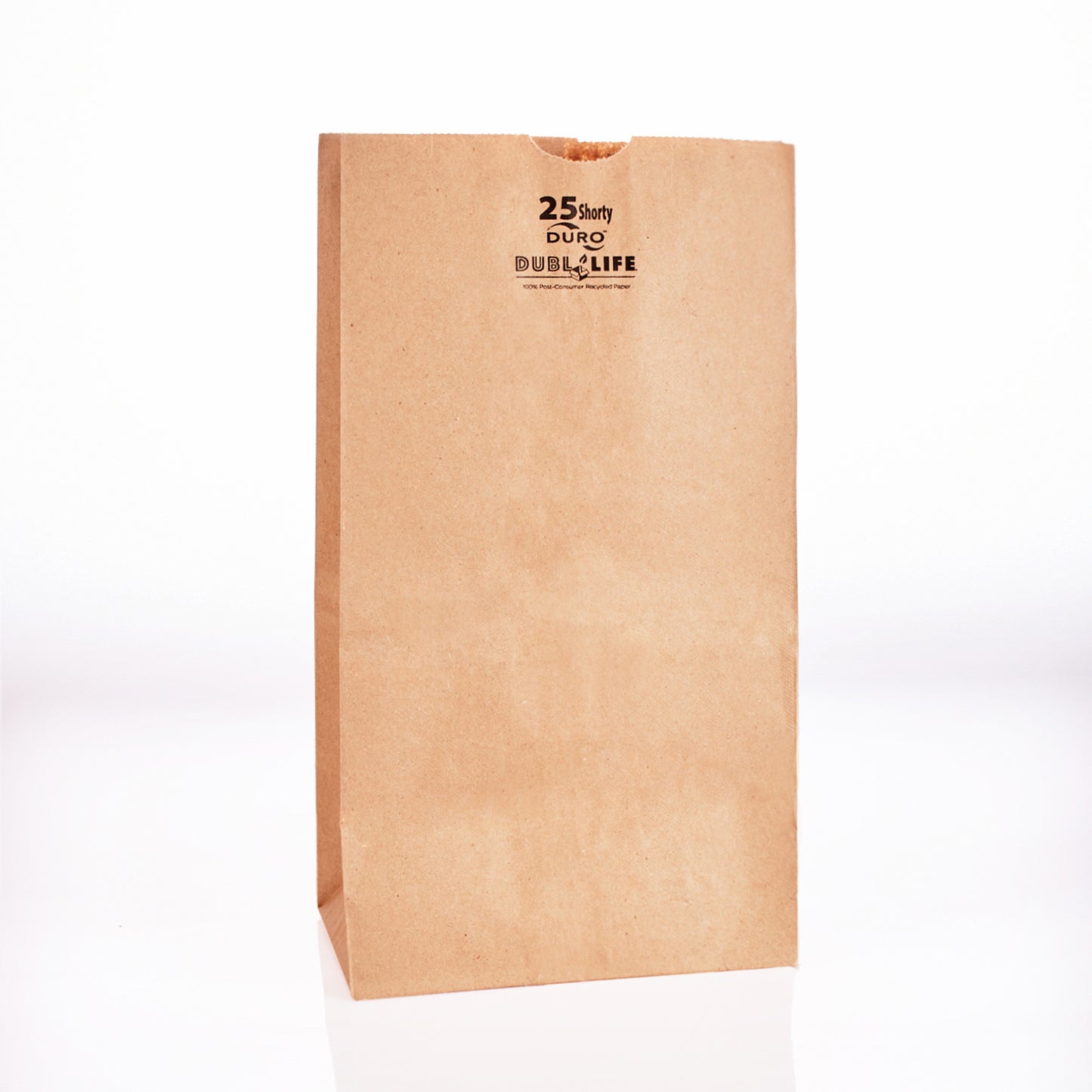 Grocery Shorty Bag Kraft Recycle 8.1/4x6.1/8x13.7/8 (500bl/cs) 18428