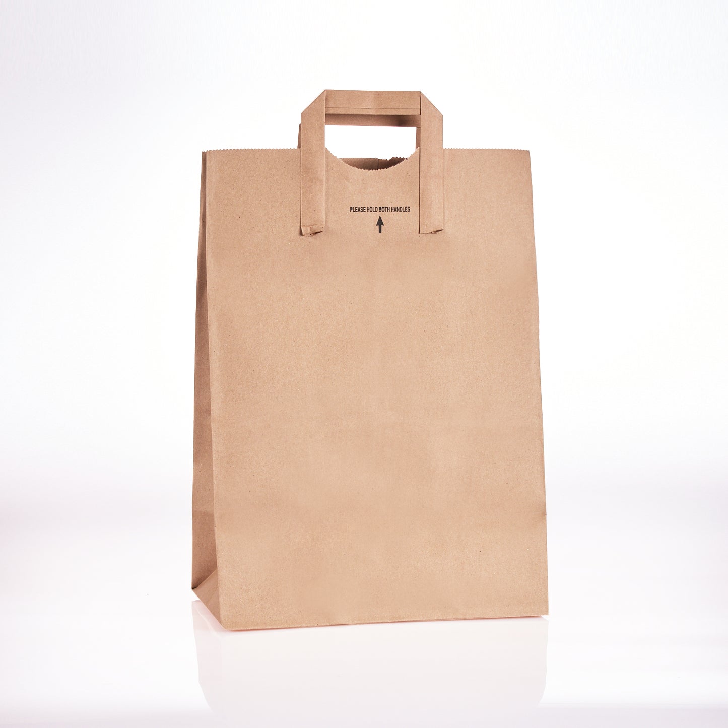 Brown Handle Paper Bag 12x7x17 (300/cs) 88885