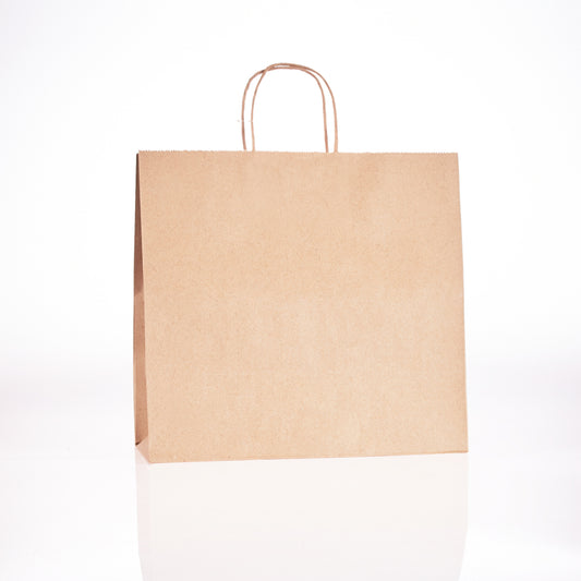 Brown Handle Paper Bag 13x7x13 (250/cs) 87523