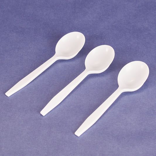 Suop Spoon, Heavy Weight/White (1000/cs)_PP