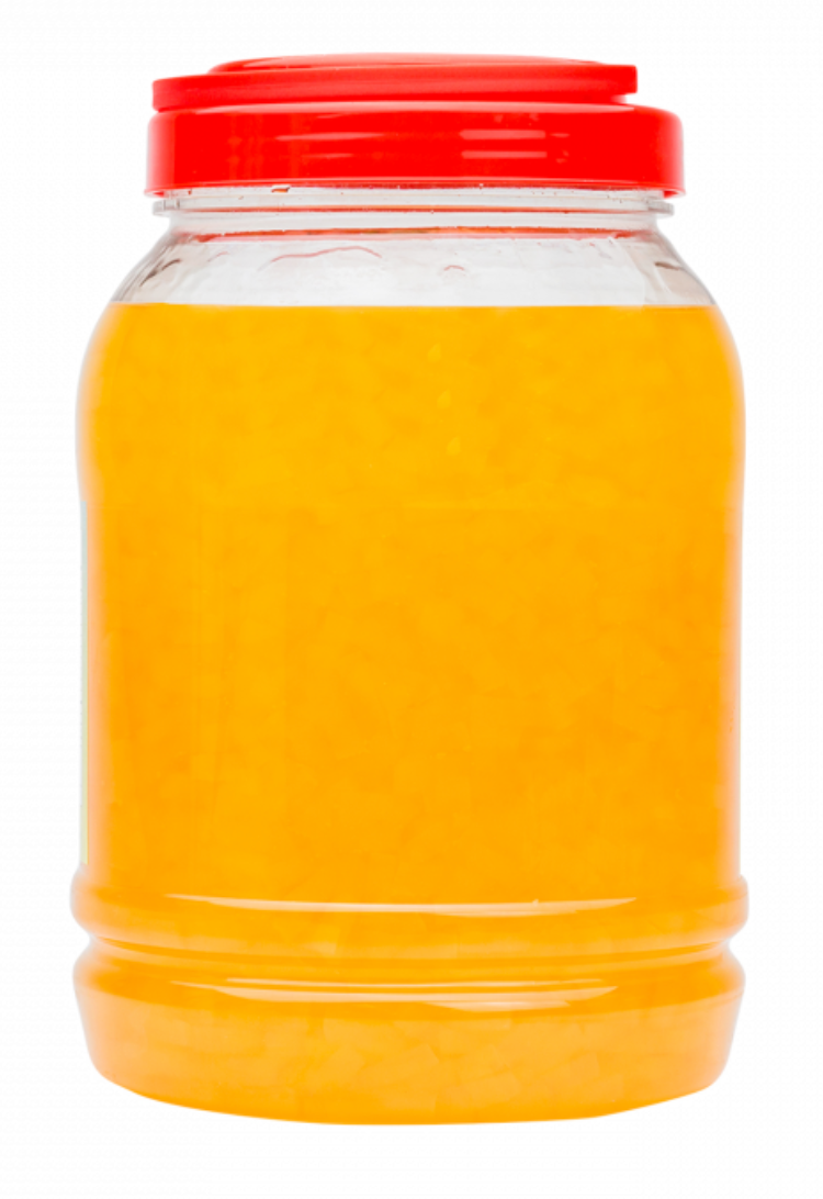 Passion Fruit  Coconut Jelly