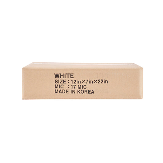 T-Shirts Bag White EMBO (12x7x22) 17 Mic