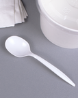 Soup Spoon, Medium Weight/White(1000/cs)_PP