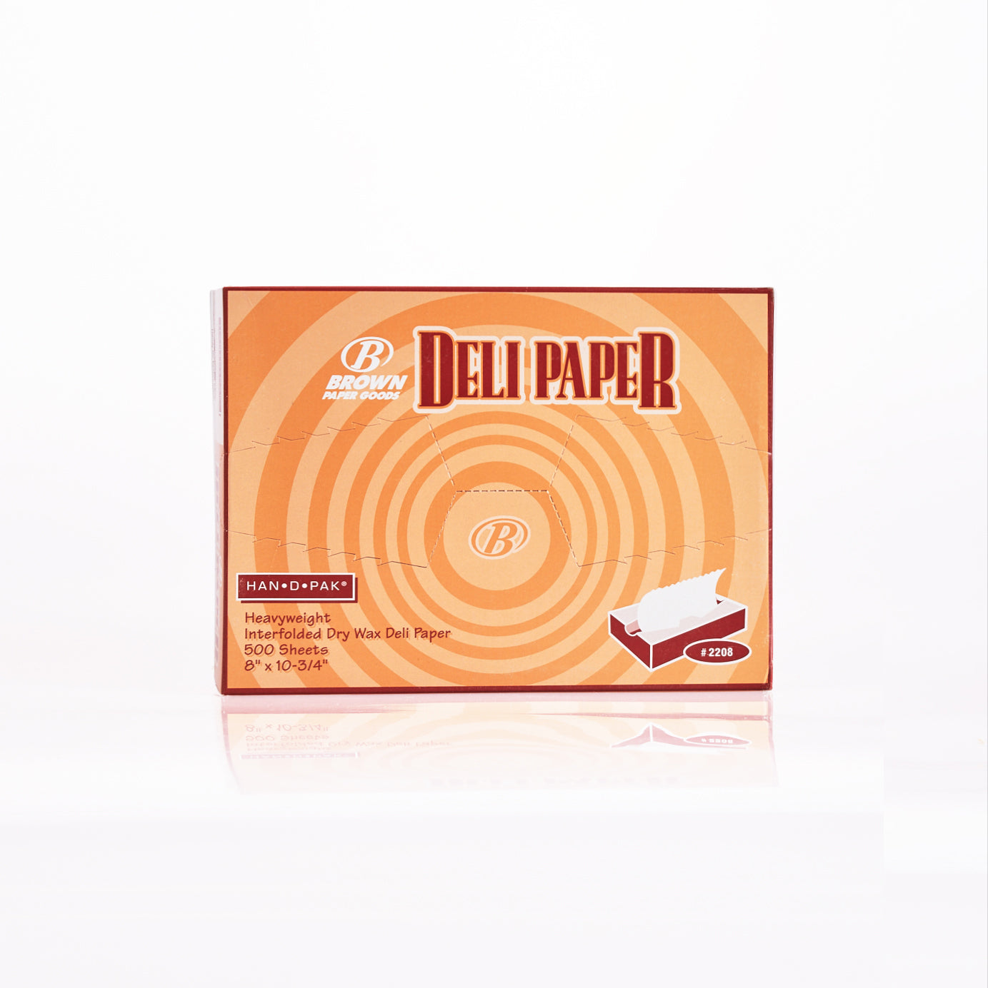 Dry Wax Paper 8 x 10.75 Interfold