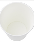 8OZ PAPER HOT CUPS - WHITE - 1,000 CT