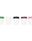 10OZ PAPER HOT CUPS - WHITE (90MM) - 1,000 CT