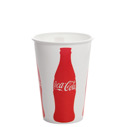 16oz Paper Cold Cups - Coca Cola (90MM) - 1,000 CT, C-KCP16 (Coke)