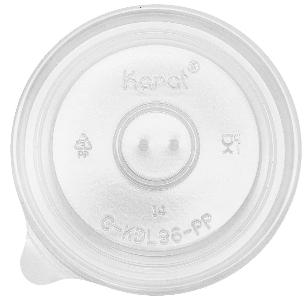 PP Flat Lid 6oz Food Container