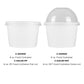 8oz Food Container White